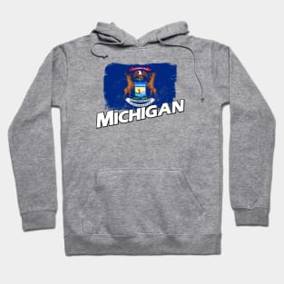 Michigan flag Hoodie